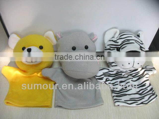 2013 new toys of plush puppets of animal felt