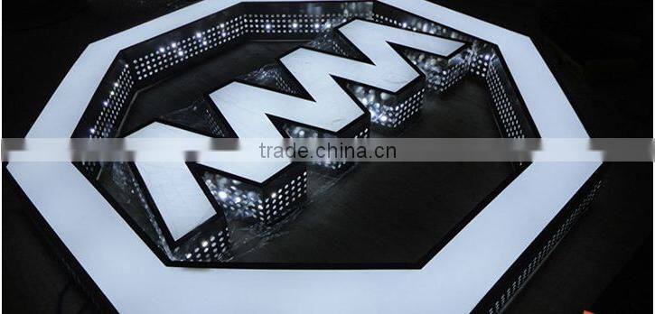 Front lit led letter sign lighted acrylic letter building letter sign