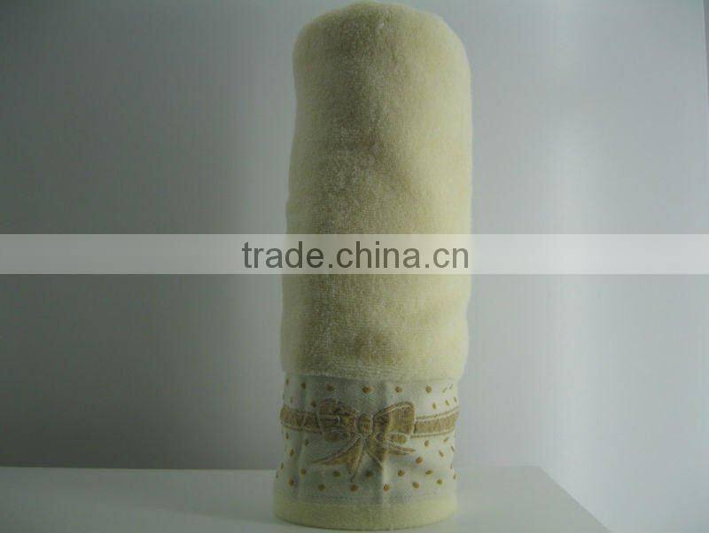 100% bamboo fibric bath towel
