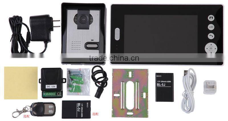 7" Wireless Video Door Phone