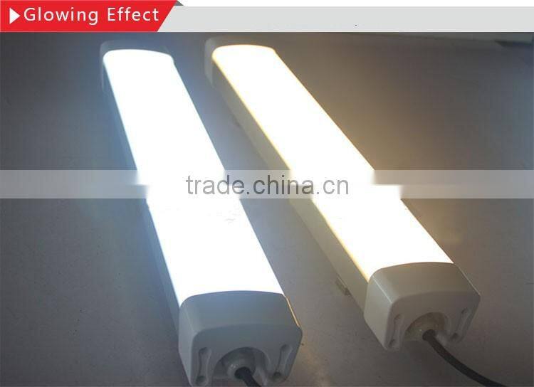 Aluminum waterproof IP65 CE ROHS approved industrial led tri-proof light