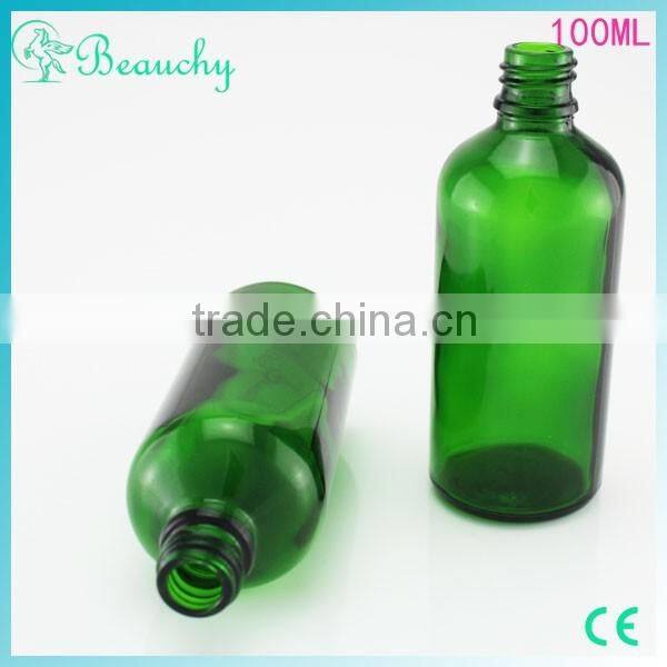 china alibaba 2015 beauchy New product 100ml Green olive oil glass bottle