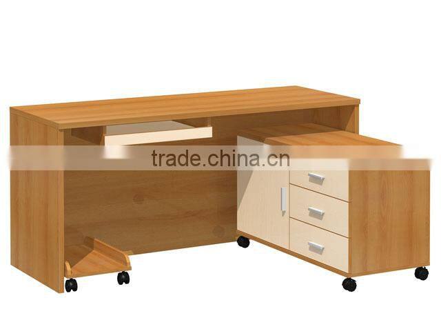 Office furniture functional computer desk/office table, file cabinet
