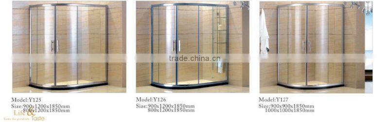 Simple walk in tub shower combo Shower Enclosure Y127