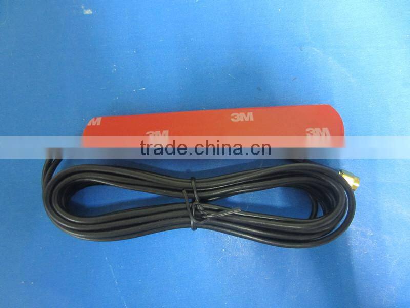 Antenna 433MHz 3dbi GSM GPRS SMA male plug patch antenna 3M RG174 cable UHF VHF FPV
