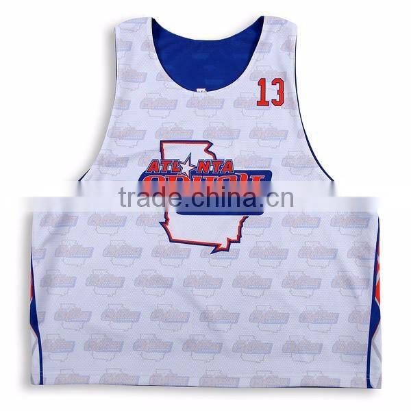 custom sublimation field hockey pinnies mesh sports pinnies