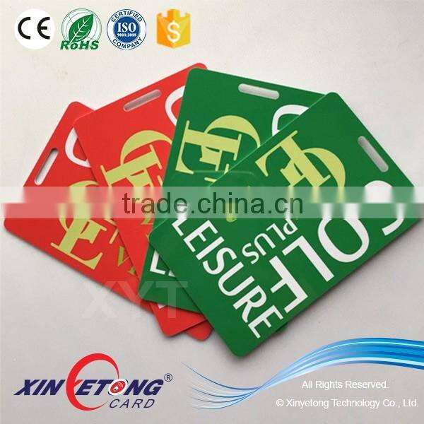 Plastic Luggage Card/PVC Lanyard Cards/Customize Luggage Tag