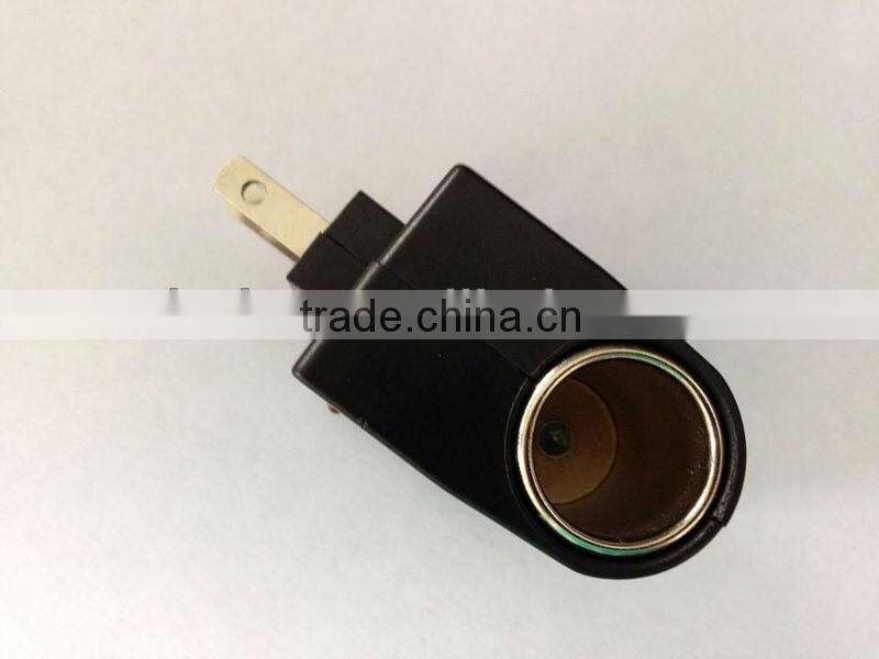 US Plug AC/DC car charger With Power Socket For Car Chargers