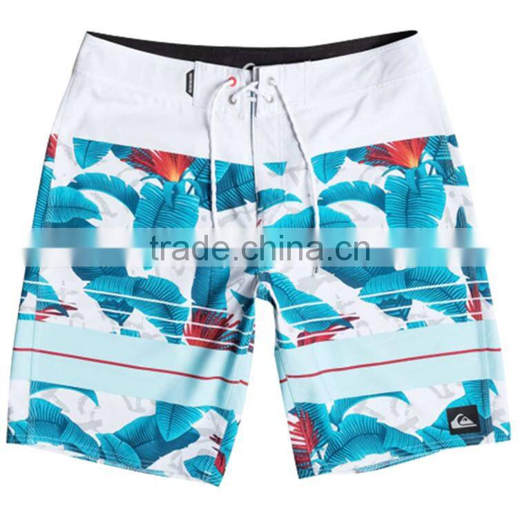Cheap Design Your Own Fabric Printed Wholesale Waterproof Swim Trunks