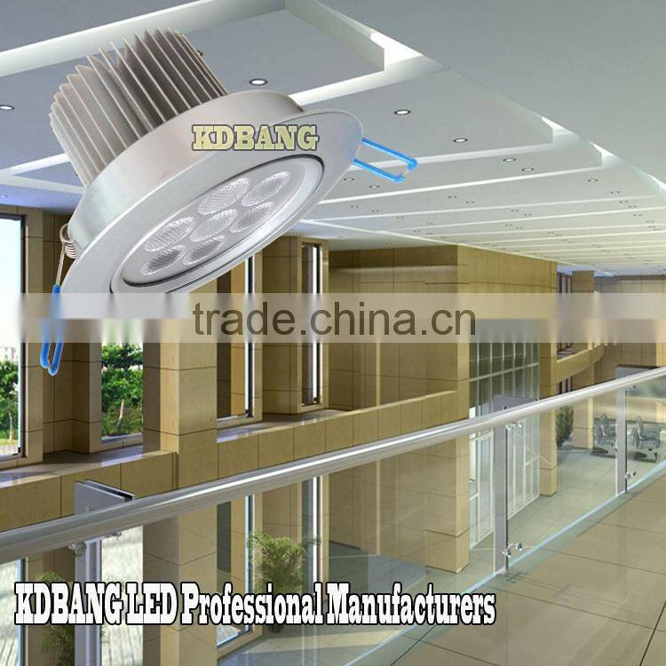 Wholesale anti-glare lens LED 7w Restaurant ceiling light
