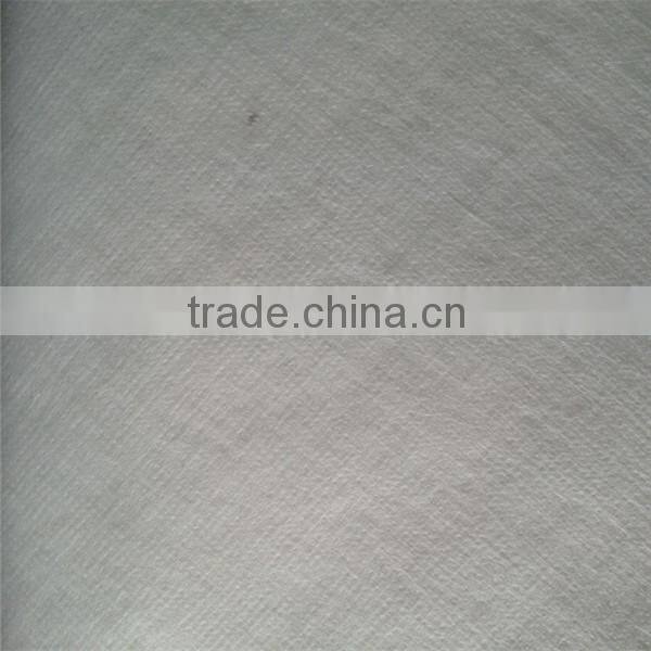 Cold water-soluble paper non woven interlining for embroidery cutting position