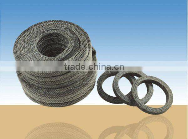 PTFE packing with silicon rubber core