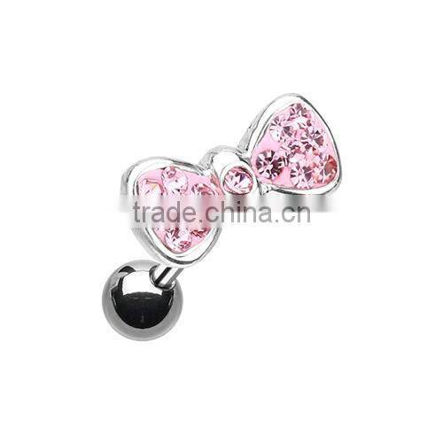 Tie Tragus Cartilage Stainless Steel Body Jewelry