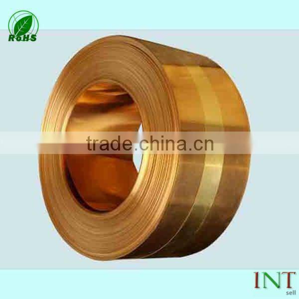 High quality minerals factories supplies ISO UNS standard C22000 brass strips