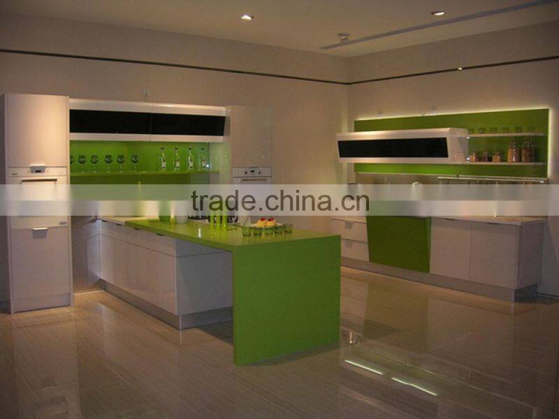 Customized prefab kitchen cabinet model