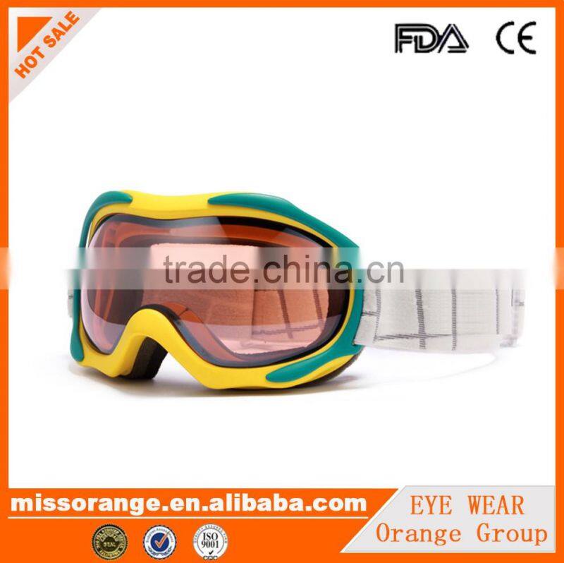 2016 colorful custom unisex snowboard goggles