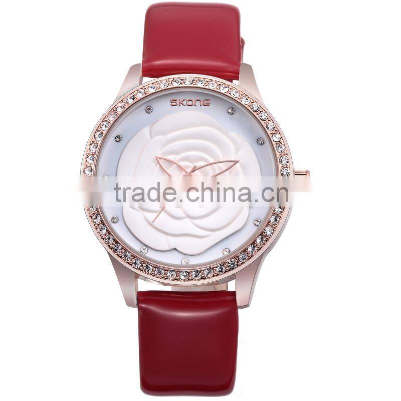 New hot selling products gold plated jewelry wrist watch women