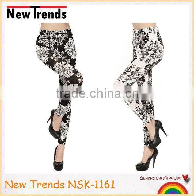 Fashion colorful chevron printing pantyhose leggings