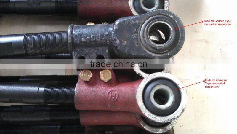 3 axles HJ mechanical trailer suspension