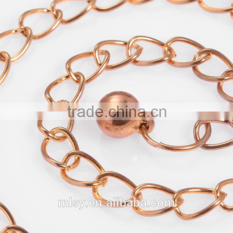 Fashion color jewelry bracelets chains for garments Brightness F1-80039