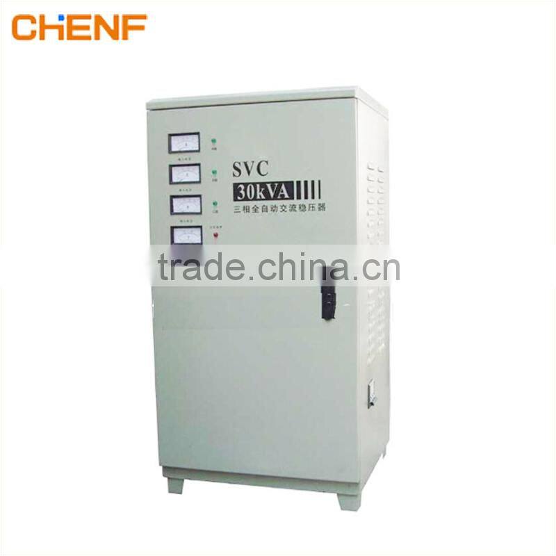 Factory direct sales 30kva 30kw voltage regulator input 380v three phase stabilizer