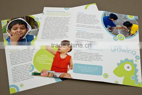 high quality colorful printing leaflet and flyers printing