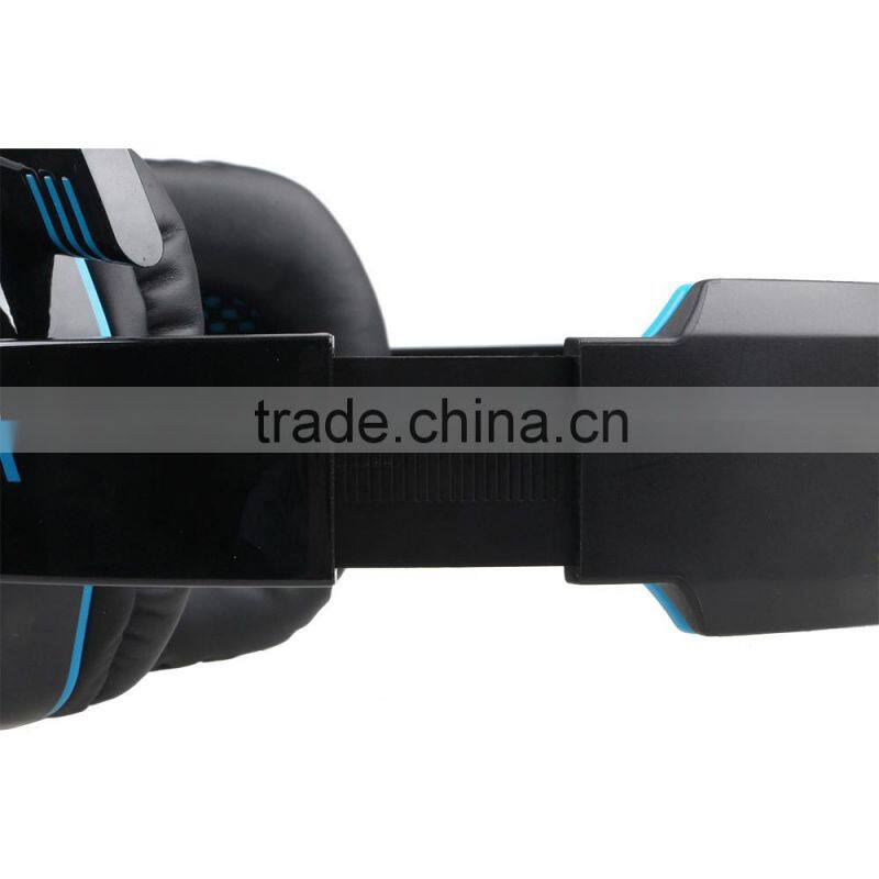 Cheap price overhead 3.5mm stereo gaming headphone