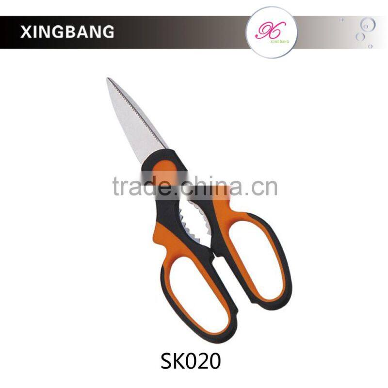 8-1/2'' durable S/S kitchen shears, wholesale multi task tools, kitchen scissors