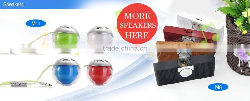 Wireless handfree bleutooth outdoor stereo speaker