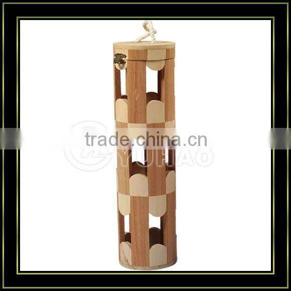 2012 Newest 2 Bottle Pine Wooden Carrying Wine Bottle Box