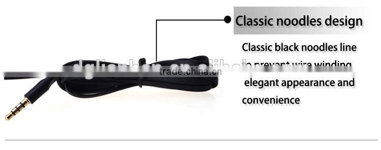 Uldum brand factory wholesale studio flat wired oem headphone