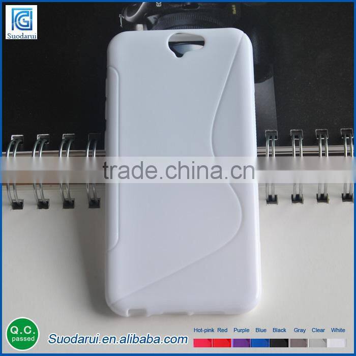 for HTC One M9 case slim TPU, for HTC m9 cover S line TPU