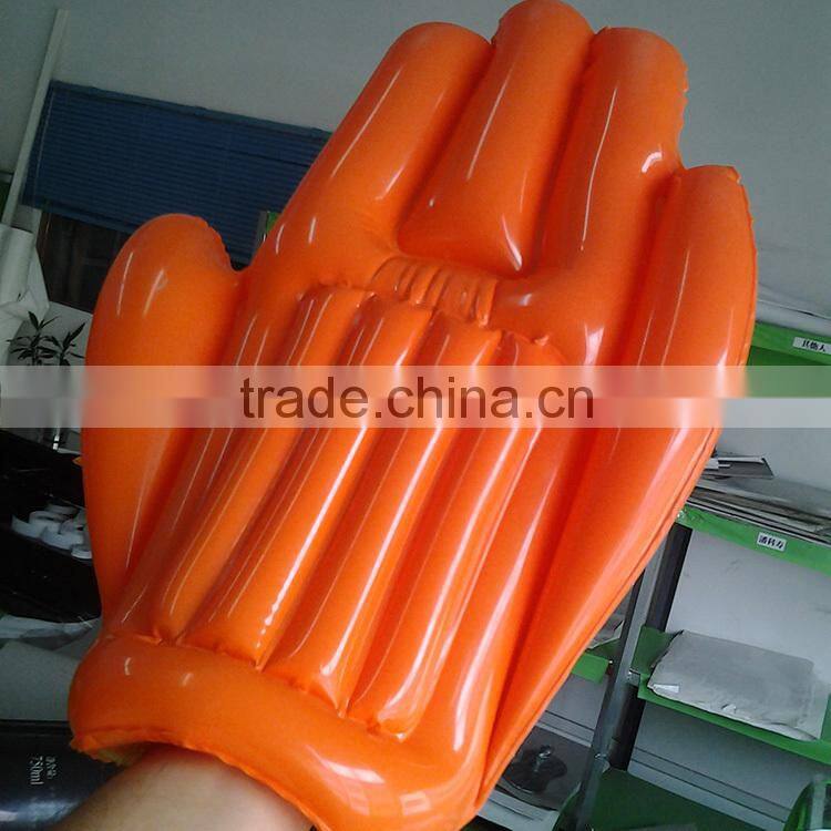 pvc inflatable cheer hand for prommotion, big hand for cheering