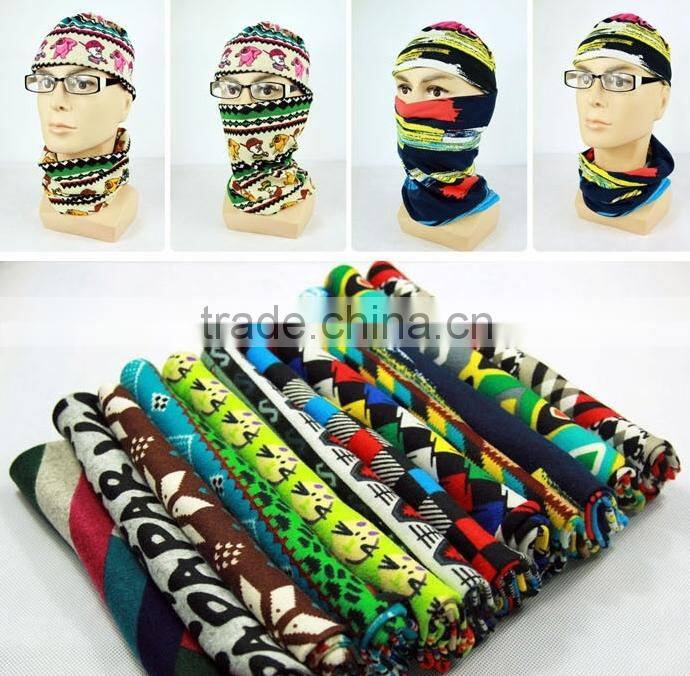 Fashion microfiber fabric tube multifunctional headwear bandanas