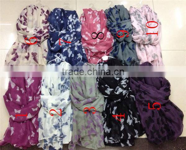 Fashion animal scarf 100% Viscose elephant print Scarf