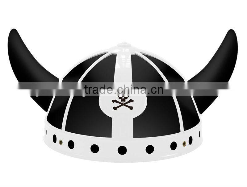 Black big general cap with skull