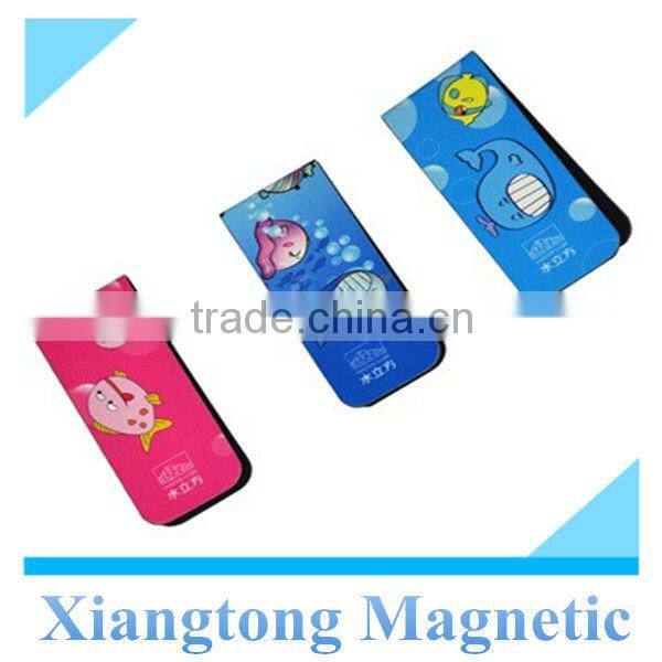 Black Backgrounf with Number Advertising Custom Design Paper Folding magnetic bookmark