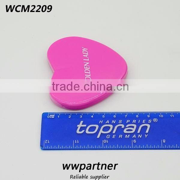 Heart shaped wedding gift hand mirror