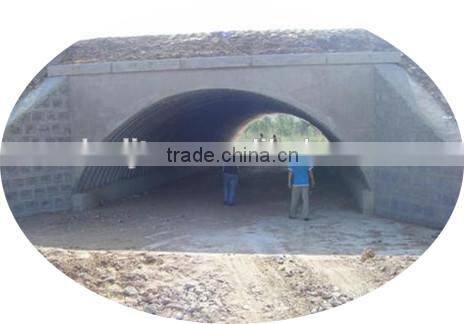 Corrugated Metal Pipe Culvert Railway Construction used
