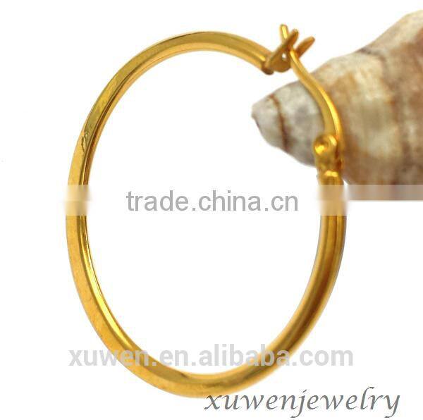 young women stainless steel white stone stud earrings