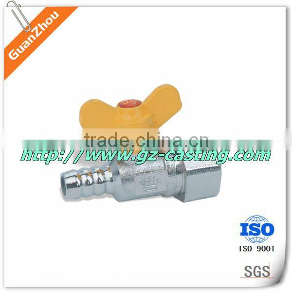 Free Forged PN10 Tin Plating Full Port Steel Ball Valves with T Handle