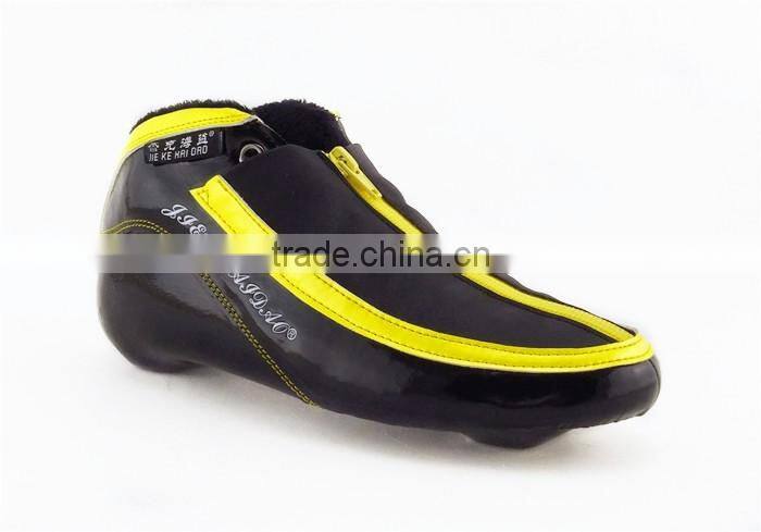 ice skating boot speed ice skate white color ice skate sharpening long track ice skating shoes