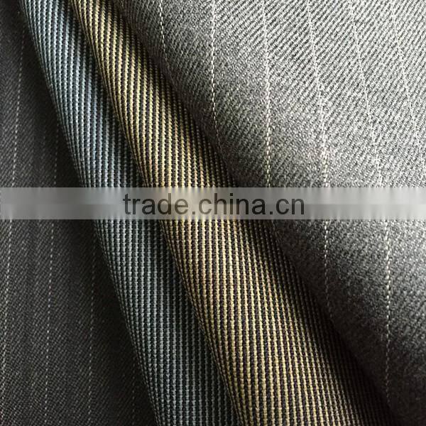 poly wool suiting fabric for men