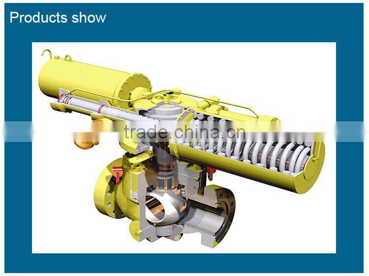 Spring Return Flange Ball Valve
