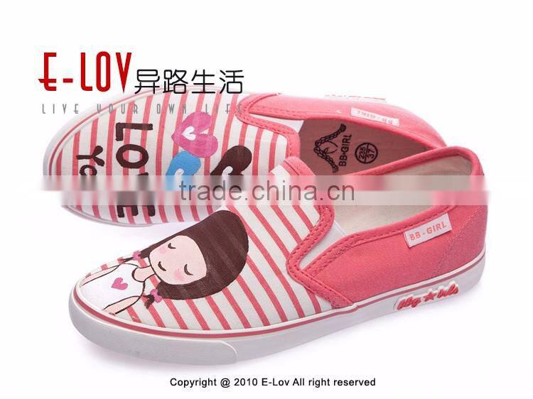 NO.WT005LHot sales high quality china women casual shoes canvas