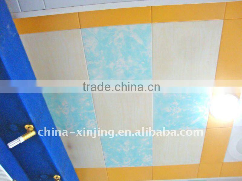 (new product) square metal ceiling tile/lotus pattern