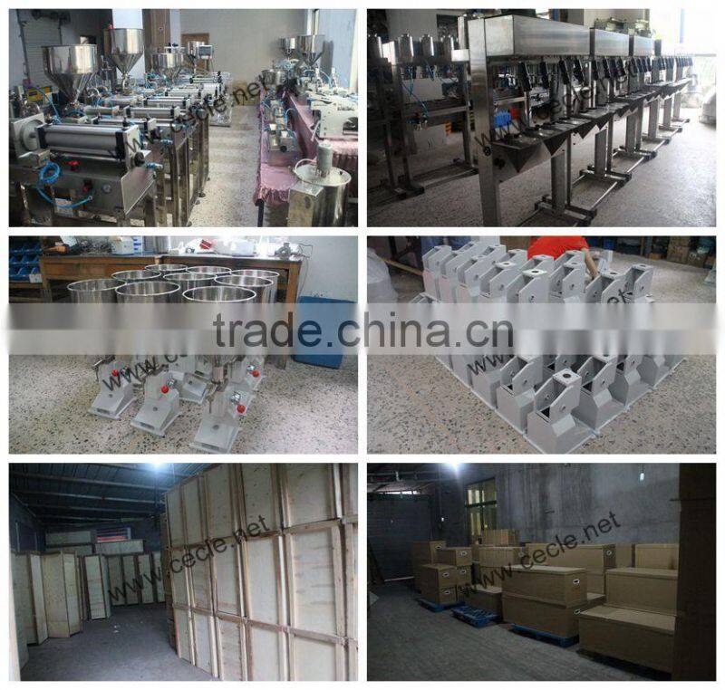 FF6-1200 horizontal pharmaceutical syrup filling machine with hopper