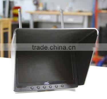 C884 5.8ghz 32ch diversity built-in battery no blue screen 7" FPV monitor for DJI Phantom 3