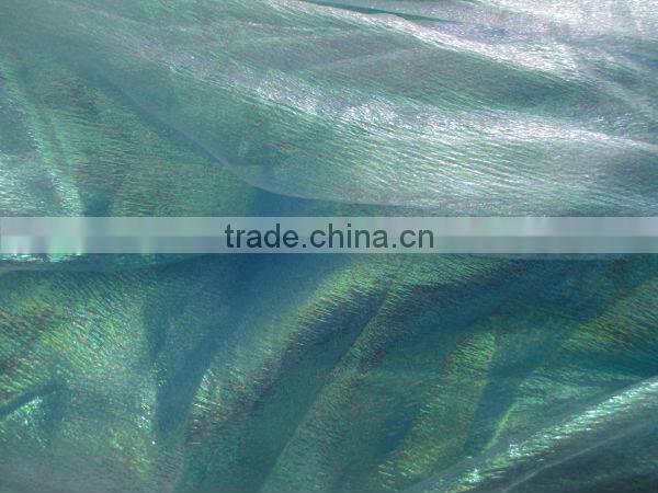 100%polyester bridal creased fabric