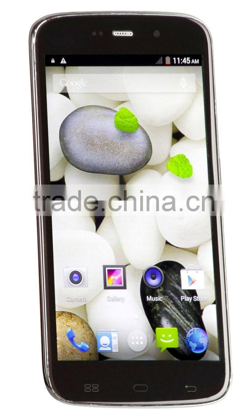 Smart phone with 5inch touch screen